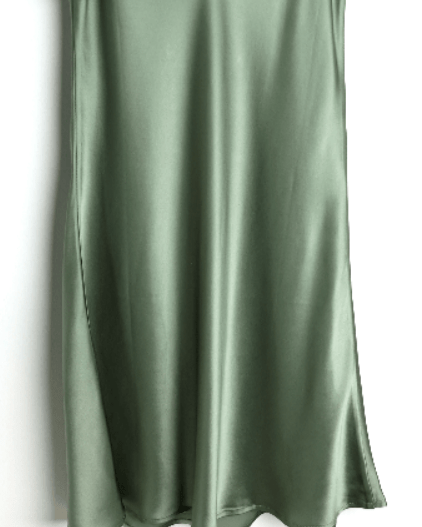 Šilkiniai miego rūbai - Naktinukai Collar Ilgi